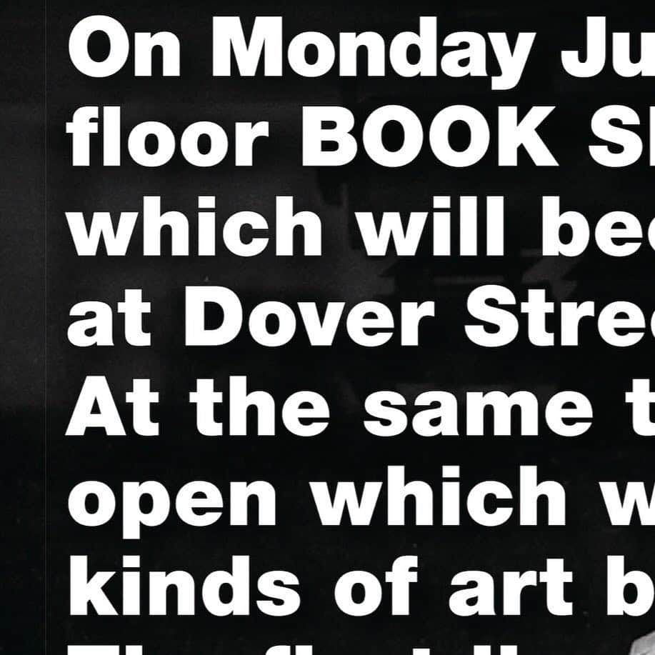 DOVER STREET MARKET GINZAさんのインスタグラム写真 - (DOVER STREET MARKET GINZAInstagram)「New Bibliotheca space reopens Monday 29th July at Dover Street Market Ginza 7F @doverstreetmarketginza @post_books @tokyoartbookfair @twelvebooksdistribution #doverstreetmarketginza」7月26日 11時44分 - doverstreetmarketginza