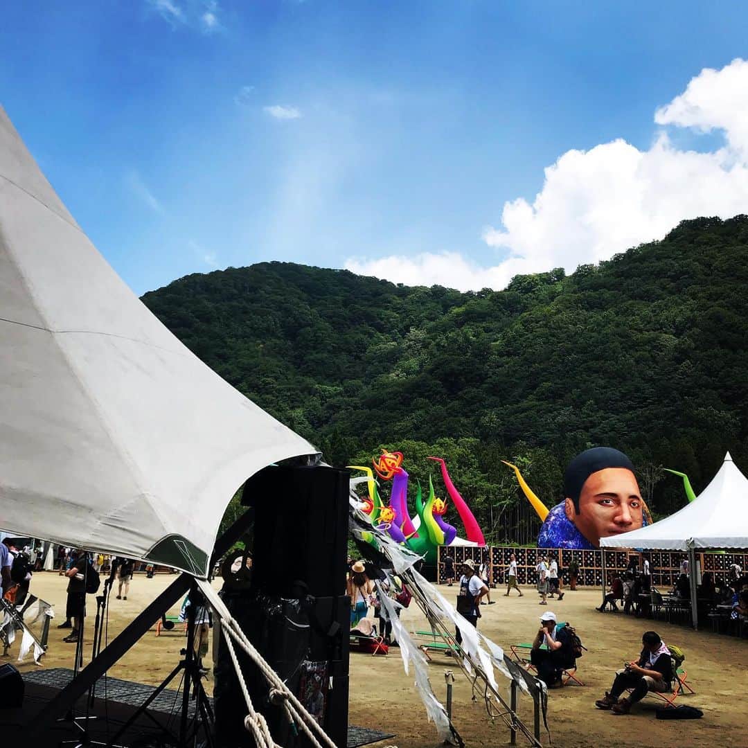 のインスタグラム：「フジロック2019 orange  cafe こんなカンジ🎶」