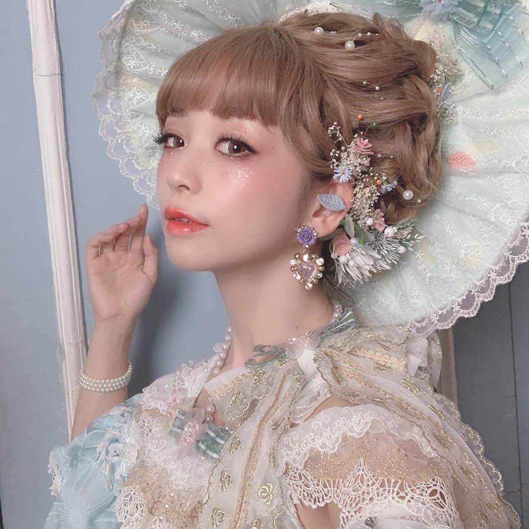 深澤翠さんのインスタグラム写真 - (深澤翠Instagram)「髪型がめっちゃかわいい♡♡ 1着目📸  #lolitafashion  #shanghai」7月26日 12時55分 - midorifukasawa