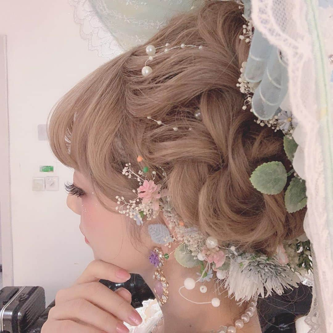 深澤翠さんのインスタグラム写真 - (深澤翠Instagram)「髪型がめっちゃかわいい♡♡ 1着目📸  #lolitafashion  #shanghai」7月26日 12時55分 - midorifukasawa