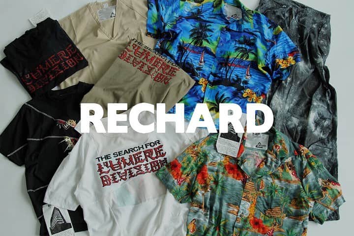 のインスタグラム：「﻿ ﻿ ﻿ New project brand “RECHARD” Released.﻿ ﻿ “ Rechardでは、どこにでもあるただの古着、昔ながらのアイデアに対し、現代の解釈を入れることで、そのままでは手を伸ばしにくかった古き良き素材や、機能美を持つピースとの距離を縮めます。﻿ ﻿ Rechardは、現代に頻出している複数のアイテムから成るドッキング、または解体などのカロリーの高いリメイクとは異なり、アーカイブピースに対する「あと少し」の部分にフォーカスを当て、時を超えてアイテムを昇華させるプロジェクトです。"﻿ ﻿ ﻿ 【展開店舗】﻿ JOURNAL STANDARD relume 表参道店、ルミネ新宿店、神南坂JOURNAL STANDARD﻿ ﻿ ﻿ ﻿ #RECHARD﻿ #remake﻿ #vintage﻿ #19fw﻿ #unisex﻿ #mens﻿ #ladys﻿ #trend﻿ #baycrews﻿ #relume﻿ #journalstandardrelume﻿ ﻿ ﻿」