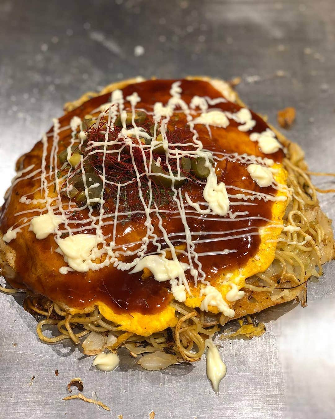 為末大のインスタグラム：「Okonomiyaki」