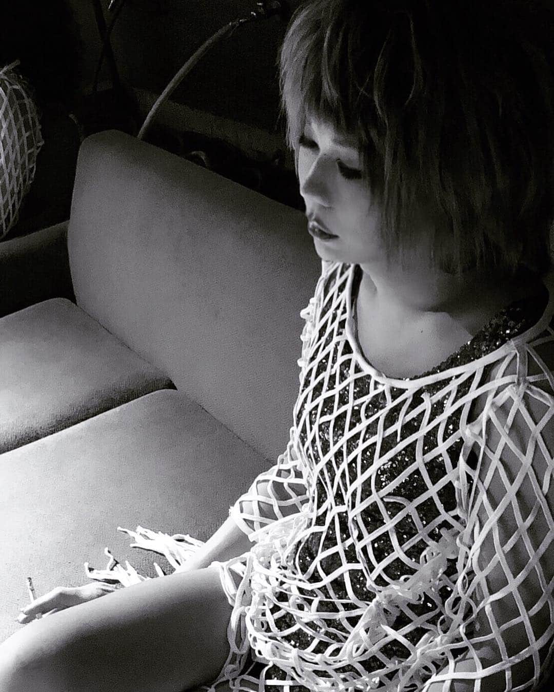 のインスタグラム：「本番や出番の直前は、とにかくテンションが低い。話しかけられても超感じ悪いと思うので悪しからず。 #スイッチオフり中 #でも綺麗 #でも美人」