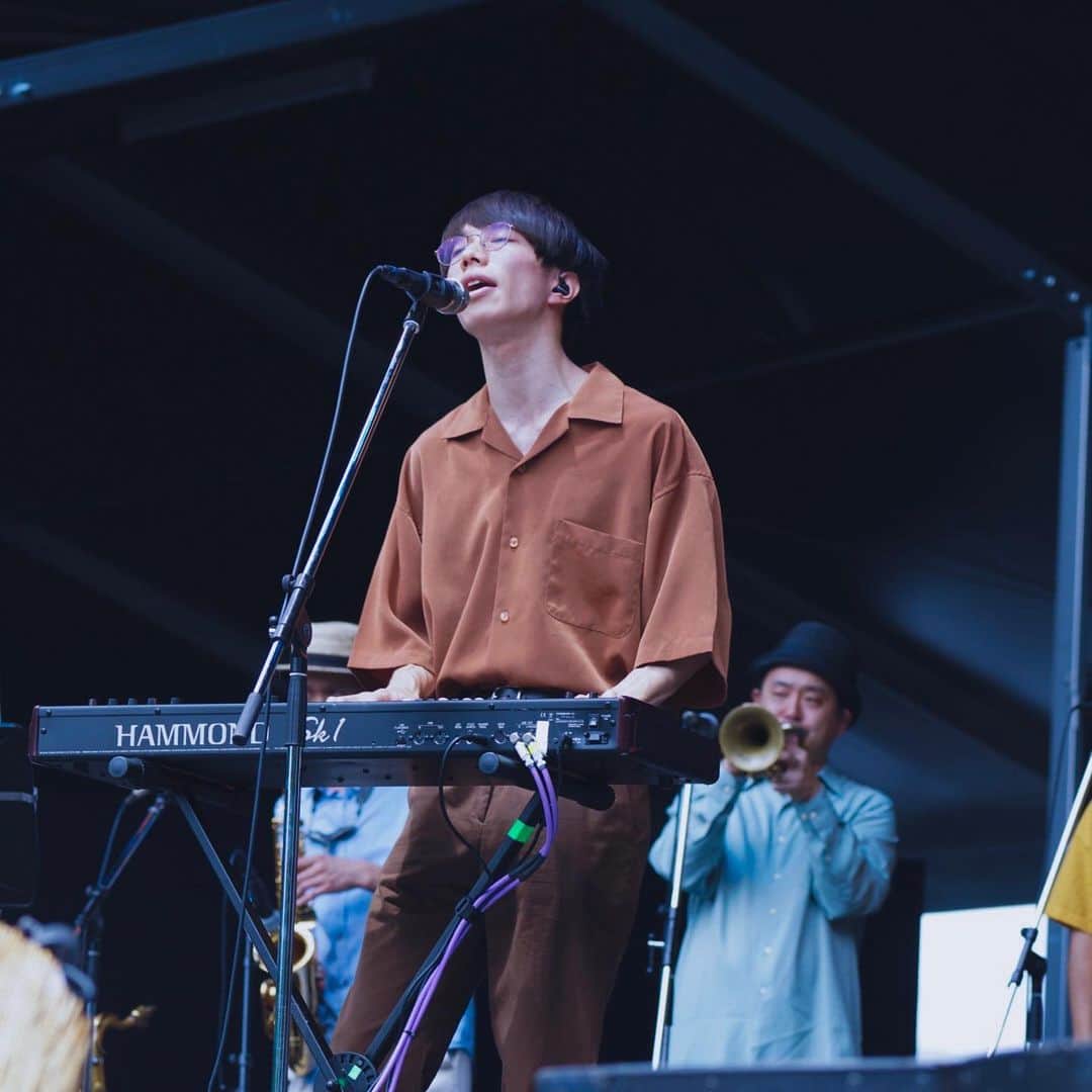 のインスタグラム：「【#フジロック現地レポ】LUCKY TAPES @ WHITE STAGE #フジロック #fujirock #luckytapes」