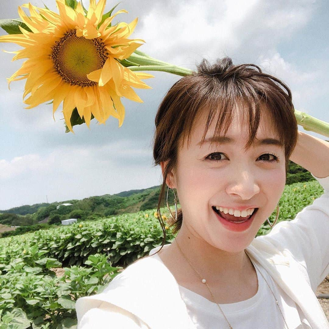 黛英里佳さんのインスタグラム写真 - (黛英里佳Instagram)「続き🤗  知多半島でのひまわり畑🌻や魚太郎さんでのバーベキューも夏にぴったりですね😆☀️ 穴子のバーベキューにはびっくりしましたがなんとも贅沢🤓  最後のシャチホコさん、さすが面白かったです🤣  そして名古屋城バックにぱちり📷  愛知のケンミンスターの皆さん、本当に愛知愛に溢れていて気さくで優しくて楽しく撮影させていただきました🤗  さて、次はどこに転勤になることやら😂  #ケンミンSHOW#はるみの裏日記#愛知#光浦さんがスタジオではるみが美人だったと言っていただいて#嬉しみでした#ありがとうございました☺️」7月26日 15時41分 - erikamayuzumi_official