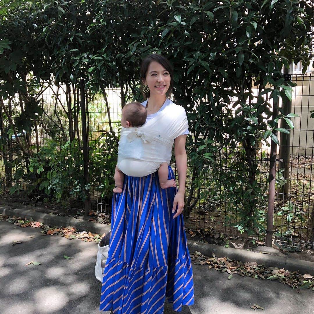 神戸蘭子さんのインスタグラム写真 - (神戸蘭子Instagram)「暑くなりましたね💦  #4ヶ月  #予防接種 #2人育児  #ママライフ」7月26日 16時02分 - ranran0414