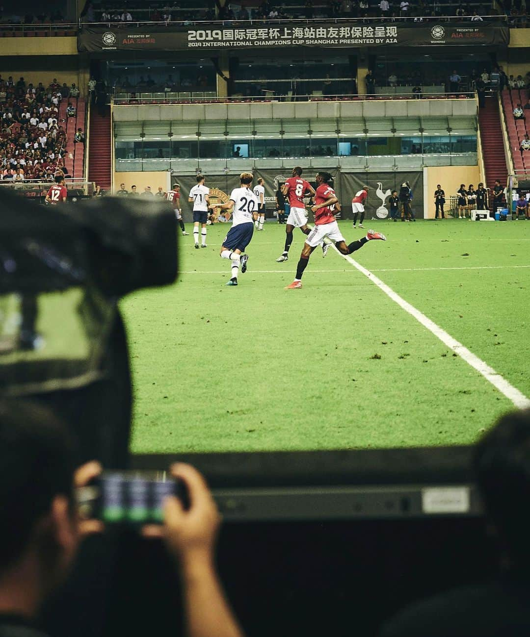 マンチェスター・ユナイテッドさんのインスタグラム写真 - (マンチェスター・ユナイテッドInstagram)「📸 Alternative views of Thursday's #ICC2019 match. #MUFC #MUTOUR」7月26日 16時02分 - manchesterunited