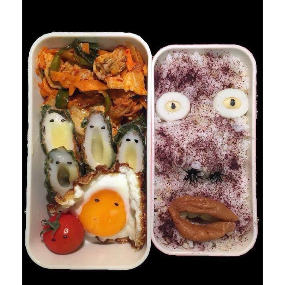 9GAGさんのインスタグラム写真 - (9GAGInstagram)「Lunch box ideas for your ungrateful kids and spouse #lunchbox #bento #9gag」7月26日 16時43分 - 9gag