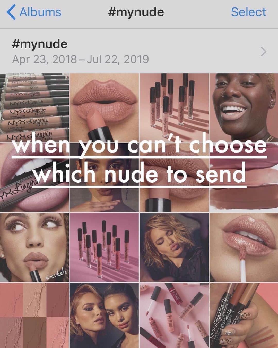 NYX Cosmeticsさんのインスタグラム写真 - (NYX CosmeticsInstagram)「#mynude 💋 || #nyxcosmetics #nyxprofessionalmakeup #crueltyfreebeauty #liplingerie」7月27日 3時32分 - nyxcosmetics