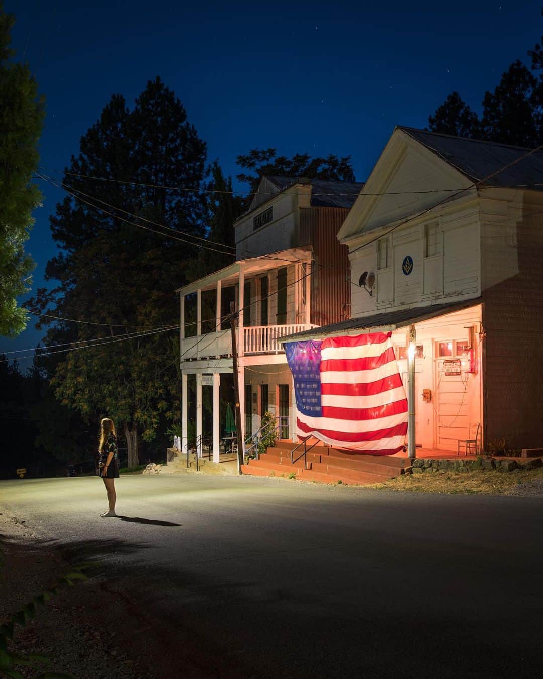 ローレン·ランドルフのインスタグラム：「Small town aesthetic.」
