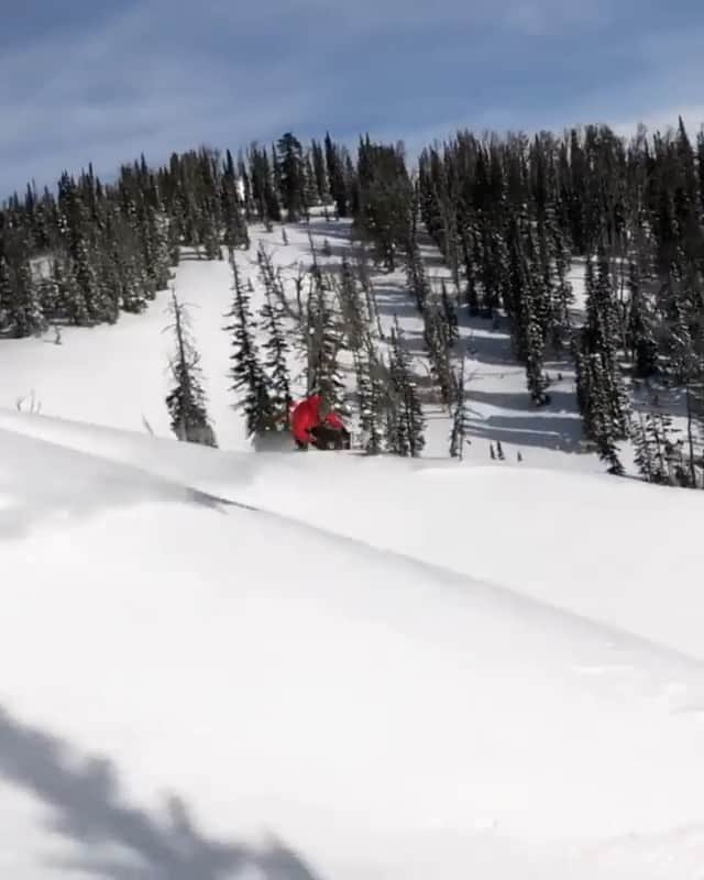 レッドブルのインスタグラム：「When the powder is fluffier than a pillow>> 🏂 @ben_ferguson 📹 BTS of “Joy: A Snowboard Film”  #snowboarding #snowboard #bts #snow #redbull #givesyouwings」