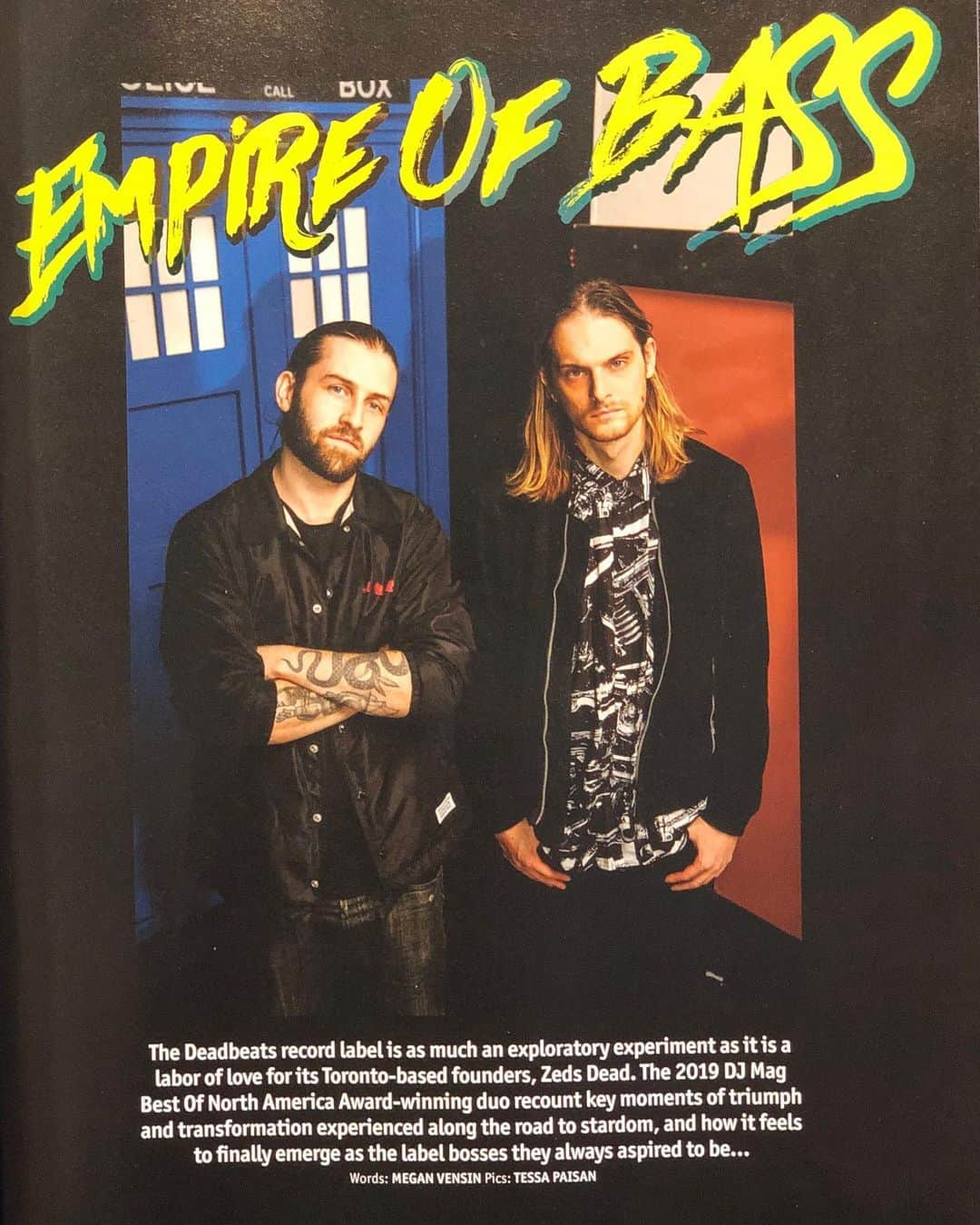 Zeds Deadさんのインスタグラム写真 - (Zeds DeadInstagram)「🤘 @djmagofficial for the support! Swipe ⬅️ for the article」7月27日 3時18分 - zedsdead