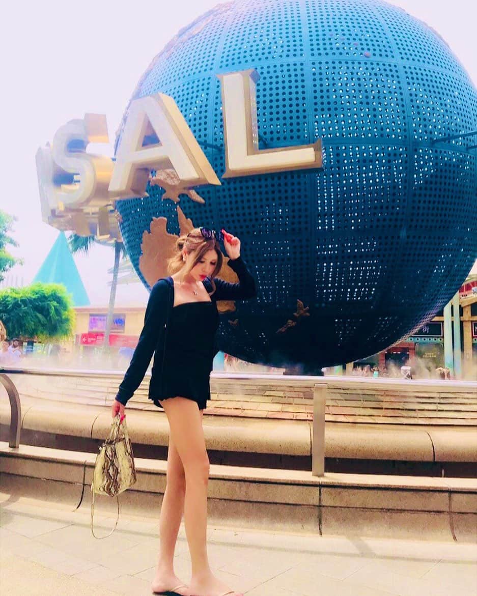 のインスタグラム：「USS🇸🇬🥳❤️ . . #ユニバーサルスタジオ #シンガポール#uss #🇸🇬 #ミニオンパーク」