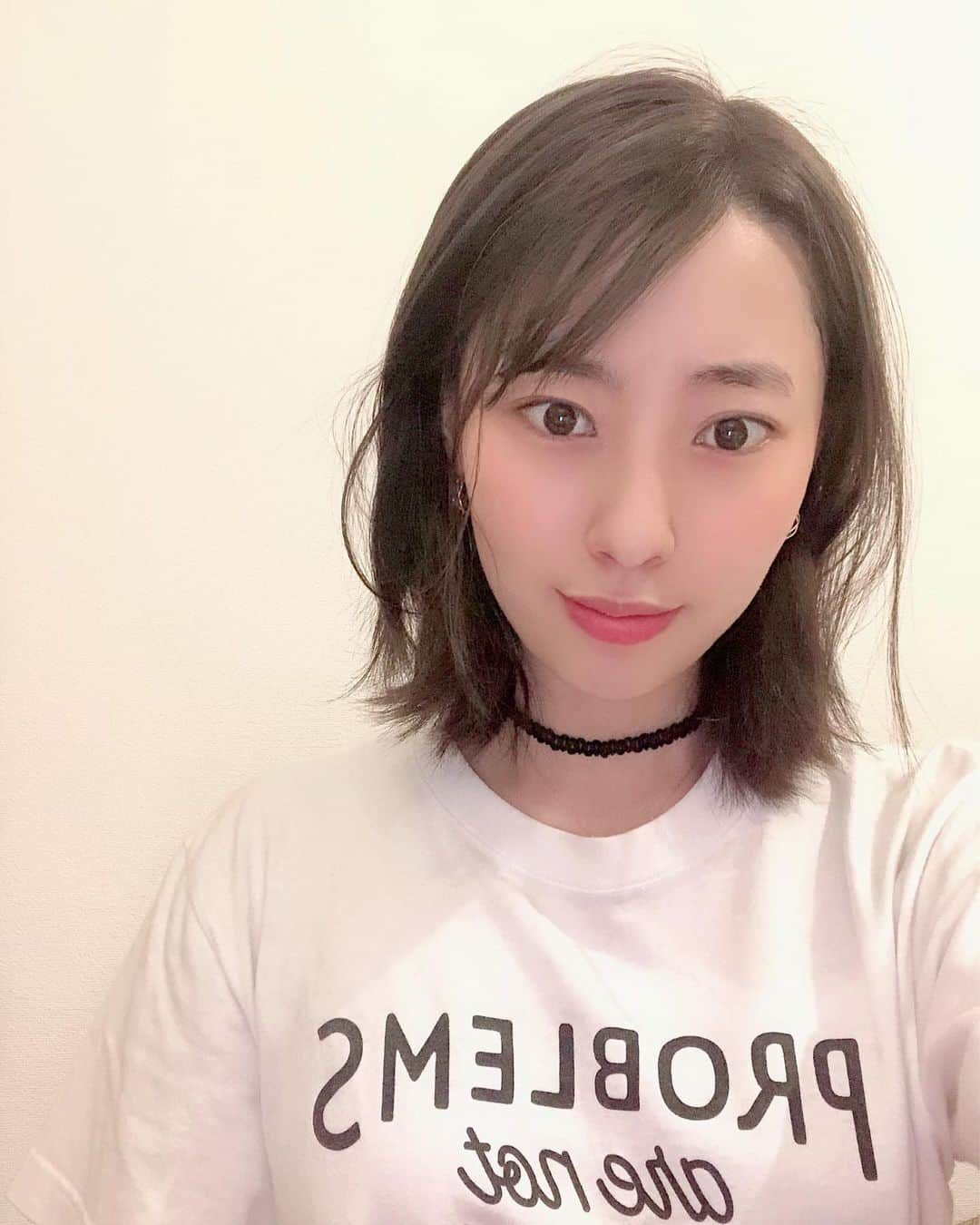 藤江れいなさんのインスタグラム写真 - (藤江れいなInstagram)「また切っちゃった💇‍♀️ #ロブ」7月26日 20時18分 - 01nyan0201