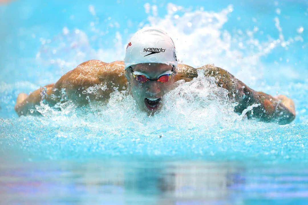 スピードさんのインスタグラム写真 - (スピードInstagram)「🔥🔥World Record 🔥🔥 Set by @caelebdressel in 100m fly in 49.50! 🇺🇸 🐊 The record has been held by Phelps for 10 years!  #MadeForThis #Speedo #TeamSpeedo」7月26日 20時35分 - speedo