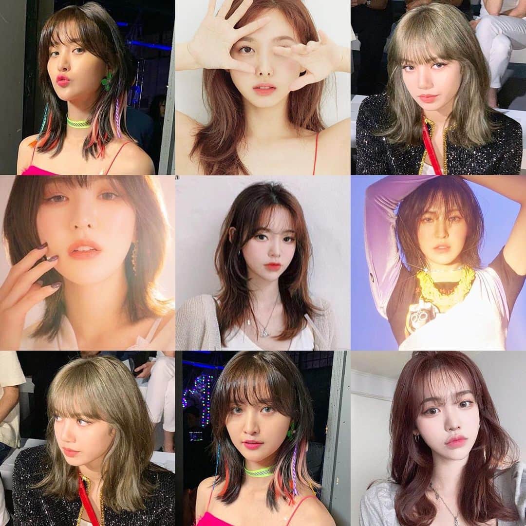原涼香のインスタグラム：「ㅤㅤㅤㅤㅤㅤㅤㅤㅤㅤㅤㅤㅤㅤㅤㅤ 2019下半期のトレンド🤟🏻❤️ アイドルにも続出！【 ミディアムレイヤーカット🇰🇷 】 ㅤㅤㅤㅤㅤㅤㅤㅤㅤㅤㅤㅤㅤ ㅤㅤㅤㅤㅤㅤㅤㅤㅤㅤㅤㅤㅤ 私のカットは毛先に程よく厚みを残しながら、 柔らかい質感を作るレイヤーカットをします💛 ㅤㅤㅤㅤㅤㅤㅤㅤㅤㅤㅤㅤㅤ 長さを変えずに入れることも もちろん可能です( ◠‿◠ )💕 ㅤㅤㅤㅤㅤㅤㅤㅤㅤㅤㅤㅤㅤ 巻いても巻かなくても、 韓国人の女の子みたいなヘアーに❤️ 巻き方もお店で教えます~~ ㅤㅤㅤㅤㅤㅤㅤㅤㅤㅤㅤㅤㅤ ぜひ遊びにいらしてください🌼 ㅤㅤㅤㅤㅤㅤㅤㅤㅤㅤㅤㅤㅤ」