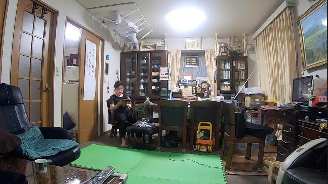 すしらーめん《りく》のインスタグラム：「「全てお見通しでござる」 #ninja #japan #grandmother」