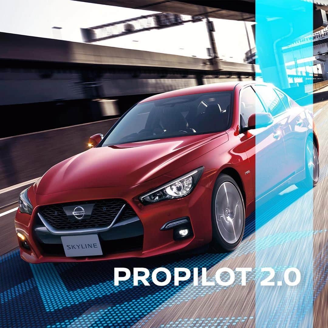 Nissanさんのインスタグラム写真 - (NissanInstagram)「Designed for on-ramp to off-ramp highway driving, #ProPILOT 2.0 engages with the vehicle's navigation system to help maneuver the car according to a predefined route. #FutureFriday #NissanSkyline #Nissan #IntelligentMobility」7月26日 22時00分 - nissan