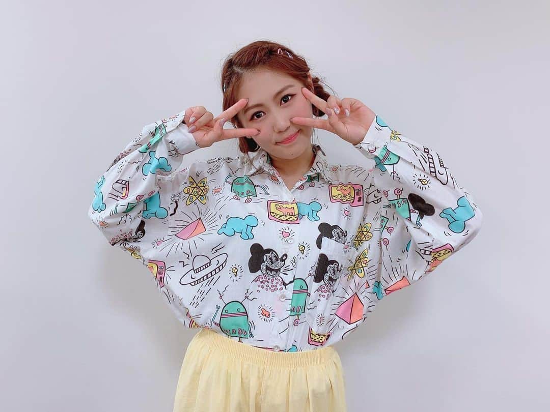 西野未姫さんのインスタグラム写真 - (西野未姫Instagram)「今日の衣装✨❤️✨ #ミッキー #かわいい #髪型 #ツインテールアレンジ #お団子」7月26日 22時20分 - nishinomiki_official