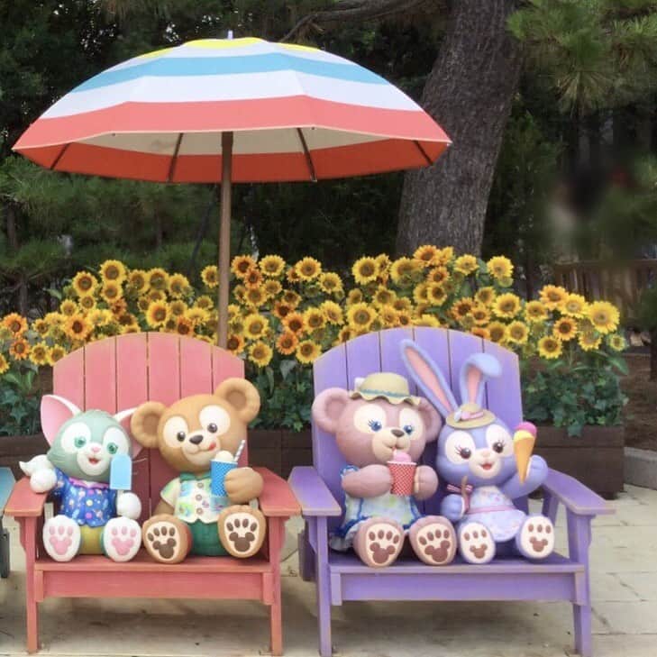 のインスタグラム：「#tokyodisneysea #新アトラクション ✔️7月23日に新アトラクション✨ ソアリン✈︎初日✨ということもあって 入園すぐ6時間待ちに…🙄😱💦 ━︎━︎━︎━︎━︎━︎━︎━︎━︎━︎━︎━︎━︎━︎━︎━︎━︎━︎━︎━︎ さすがに😥😅 子ども連れのお友達家族は断念したそうです。😔 私もそんなに並んでられないな😂💦 もちろんFPも即終了。 トイストーリーマニアの苦い思い出が蘇ります‥😂😢 ━︎━︎━︎━︎━︎━︎━︎━︎━︎━︎━︎━︎━︎━︎━︎━︎━︎━︎━︎━︎ そして、#トイストーリー4 のモニュメントがまた可愛い❣️ お土産グッズに、#フォーキー が作れちゃうキットがあって大興奮✨ 映画もより楽しめちゃいますね！！ さすがなディズニー。 ━︎━︎━︎━︎━︎━︎━︎━︎━︎━︎━︎━︎━︎━︎━︎━︎━︎━︎━︎━︎ 猛暑や、迫っている台風や、宿題に追われる中、幼稚園の前半夏期保育も終わってしまい、どうなる8月‼️ コワイですが…なる様にしかならない精神で乗りきりたいです❗️🌻🌊」