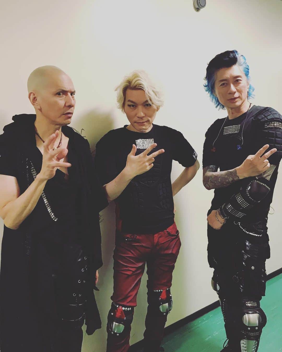 Ju-kenのインスタグラム：「えへへ、よく見りゃ、 #Wanderers !!! モリケンさん、俺らも久しぶりに音出したよ♫  #大黒摩季 #布袋寅泰 #ワンダラーズ #スティーヴさん #タクヤ」