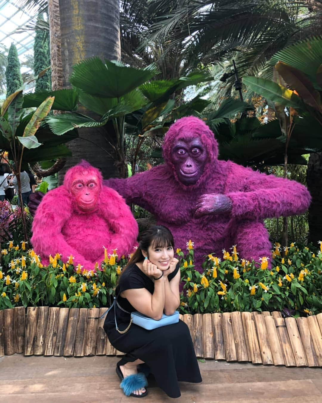 才木玲佳さんのインスタグラム写真 - (才木玲佳Instagram)「🦍😊🦍」7月26日 23時24分 - saikireika