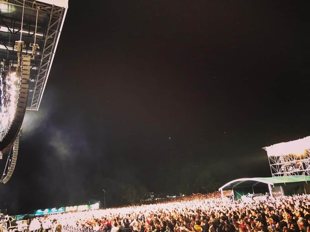 後藤正文さんのインスタグラム写真 - (後藤正文Instagram)「神様ありがとう。  #fujirock2019」7月26日 23時30分 - gotch_akg