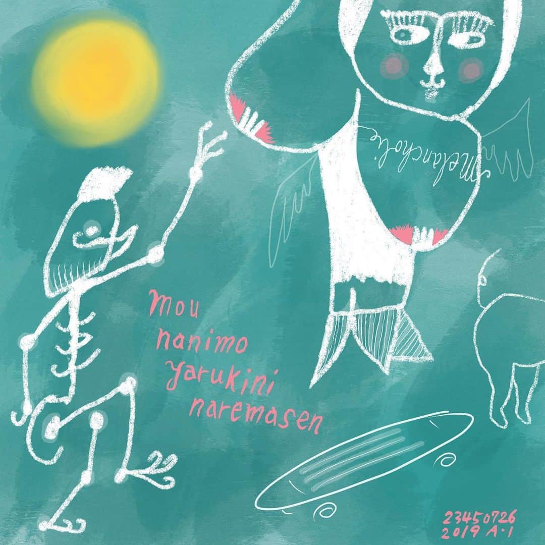 イマイアキノブさんのインスタグラム写真 - (イマイアキノブInstagram)「ଖ 卵黄とスケボウ  #eggyolk #skateboarding #illustration  #imaiakinobu  #イマイアキノブ」7月27日 0時00分 - imaiakinobu