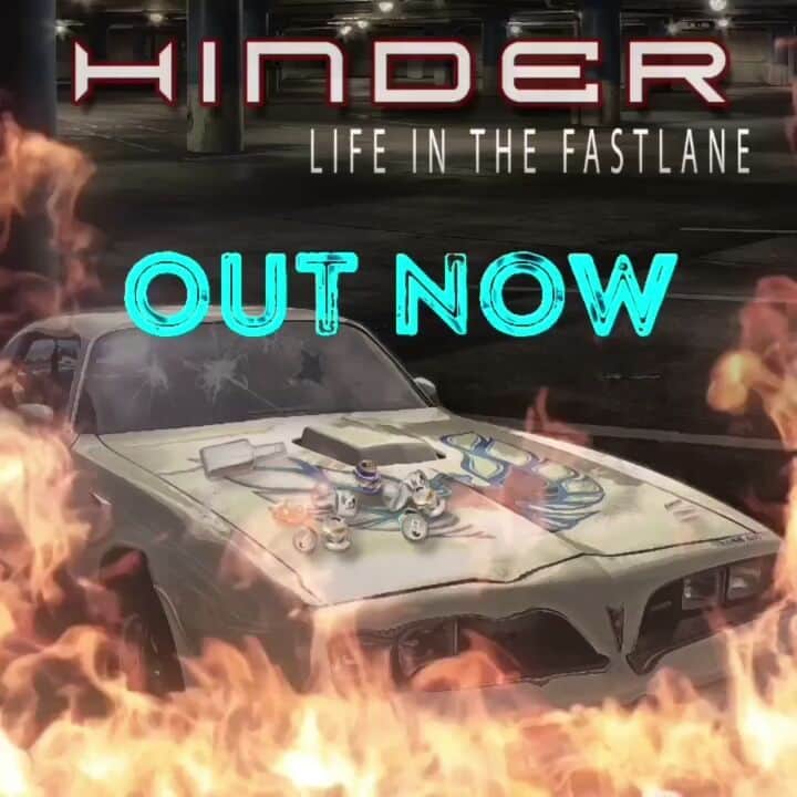 ヒンダーのインスタグラム：「#LIFEINTHEFASTLANE is OFFICIALLY AVAILABLE NOW! 🔥🔥 We are SO EXCITED to share with you our single Life in the Fastlane!  Thank you to all our fans for the support and love and to everyone who made it possible! ​Listen now! [LINK IN BIO]  #LITFL」