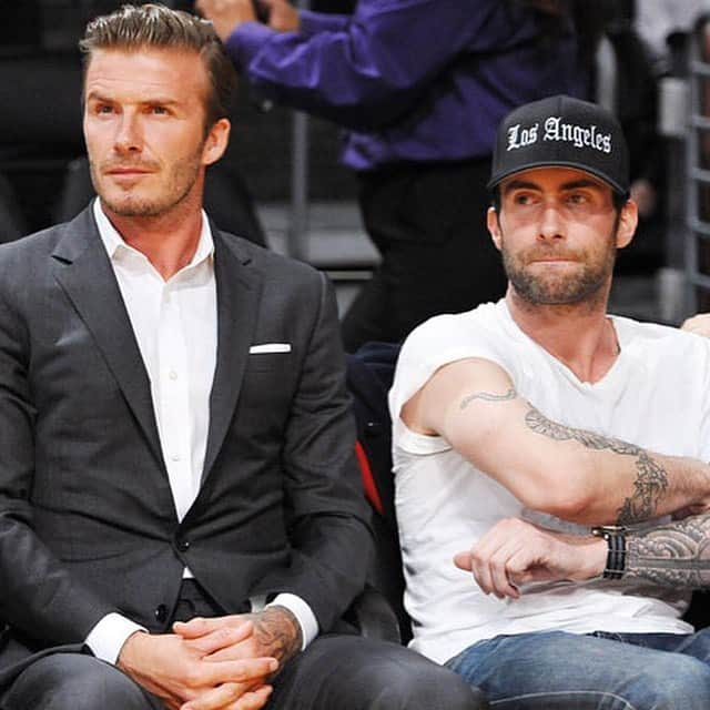 アダム・レヴィーンさんのインスタグラム写真 - (アダム・レヴィーンInstagram)「david x adam 🏀」7月27日 0時37分 - adamlevine79