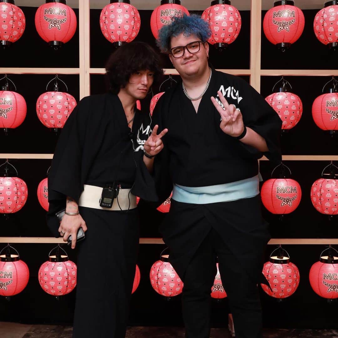 スラッシーさんのインスタグラム写真 - (スラッシーInstagram)「got to wear a Yukata with @johnnyhiramoto at the @mcmworldwide summer festival event 💫🔥 #tokyo」7月27日 0時43分 - slushii