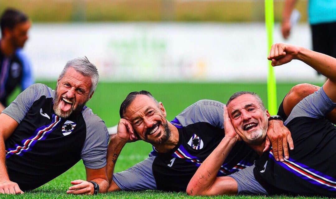フェデリコ・ボナッツォーリのインスタグラム：「Ritiro 2079 ! 🦍👴🏻 #triodellemeraviglie」