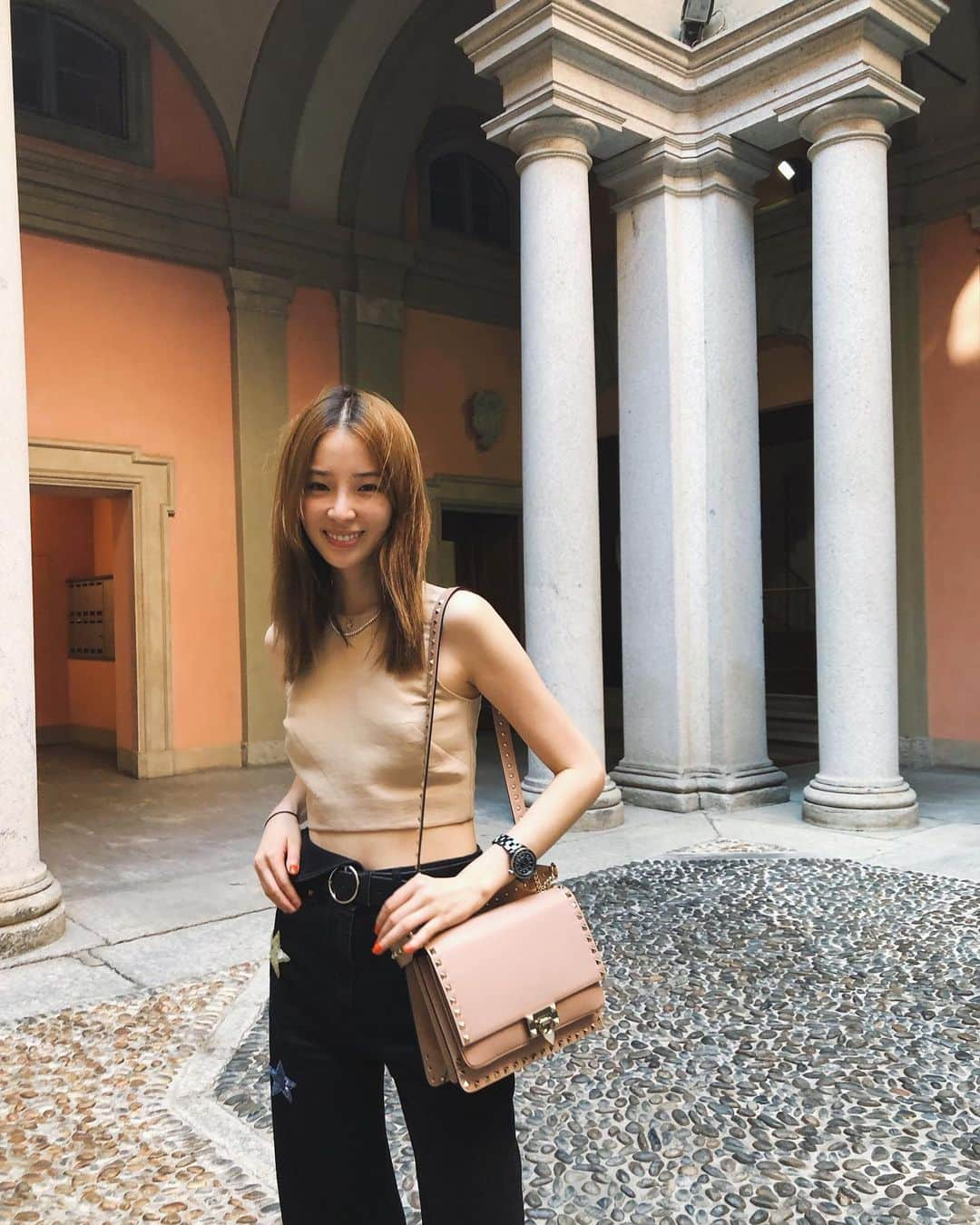 アイリーン・キムさんのインスタグラム写真 - (アイリーン・キムInstagram)「All smiles in my last few hours in Milan💖」7月27日 2時00分 - ireneisgood