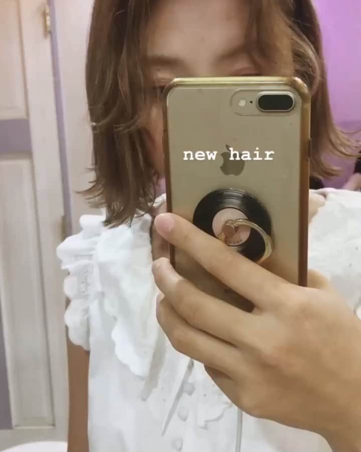 のインスタグラム：「久々に ばっさり ✂︎🧒🏽 @yumiko__yamamoto  @bettie_tokyo」