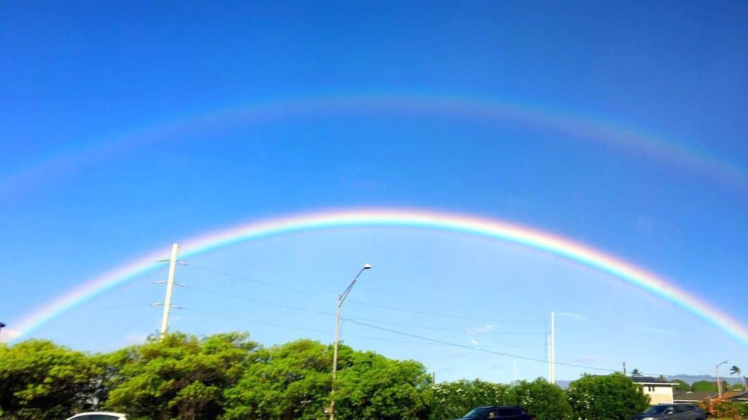 本多洸亮さんのインスタグラム写真 - (本多洸亮Instagram)「今日のHawaiiは虹日和です🌈 いい事ありますように👏  #Hawaii #rainbow」7月27日 12時37分 - kosuke_k42