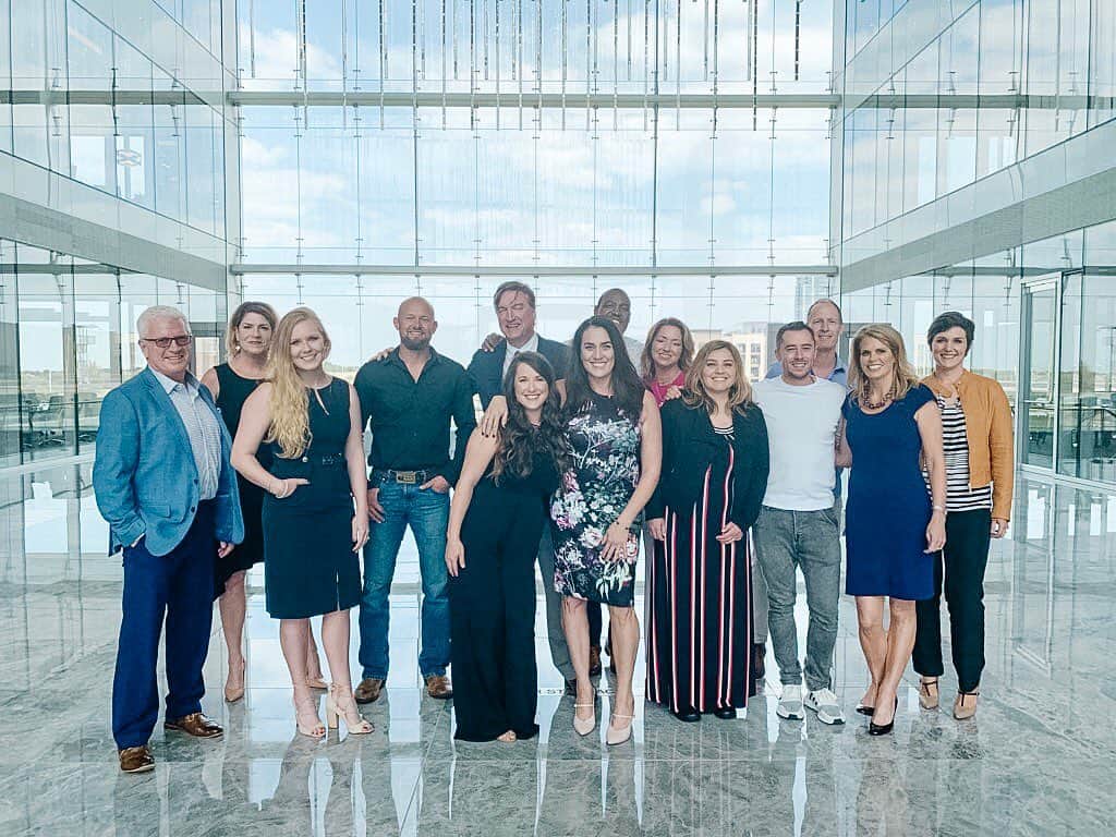 カーリー・パターソンのインスタグラム：「Such a great day getting to speak with this amazing crew! So inspired by my fellow roster mates! Y’all are amazing! Can’t wait to do this again🙌🏼」