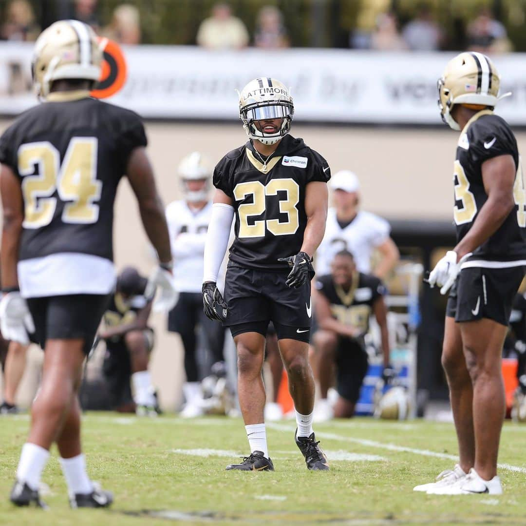 ニューオーリンズ・セインツさんのインスタグラム写真 - (ニューオーリンズ・セインツInstagram)「More photos from Day 1 of #SaintsCamp at our bio link!」7月27日 8時37分 - saints