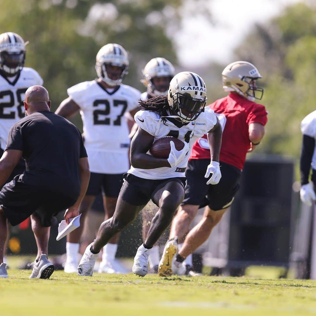 ニューオーリンズ・セインツさんのインスタグラム写真 - (ニューオーリンズ・セインツInstagram)「More photos from Day 1 of #SaintsCamp at our bio link!」7月27日 8時37分 - saints