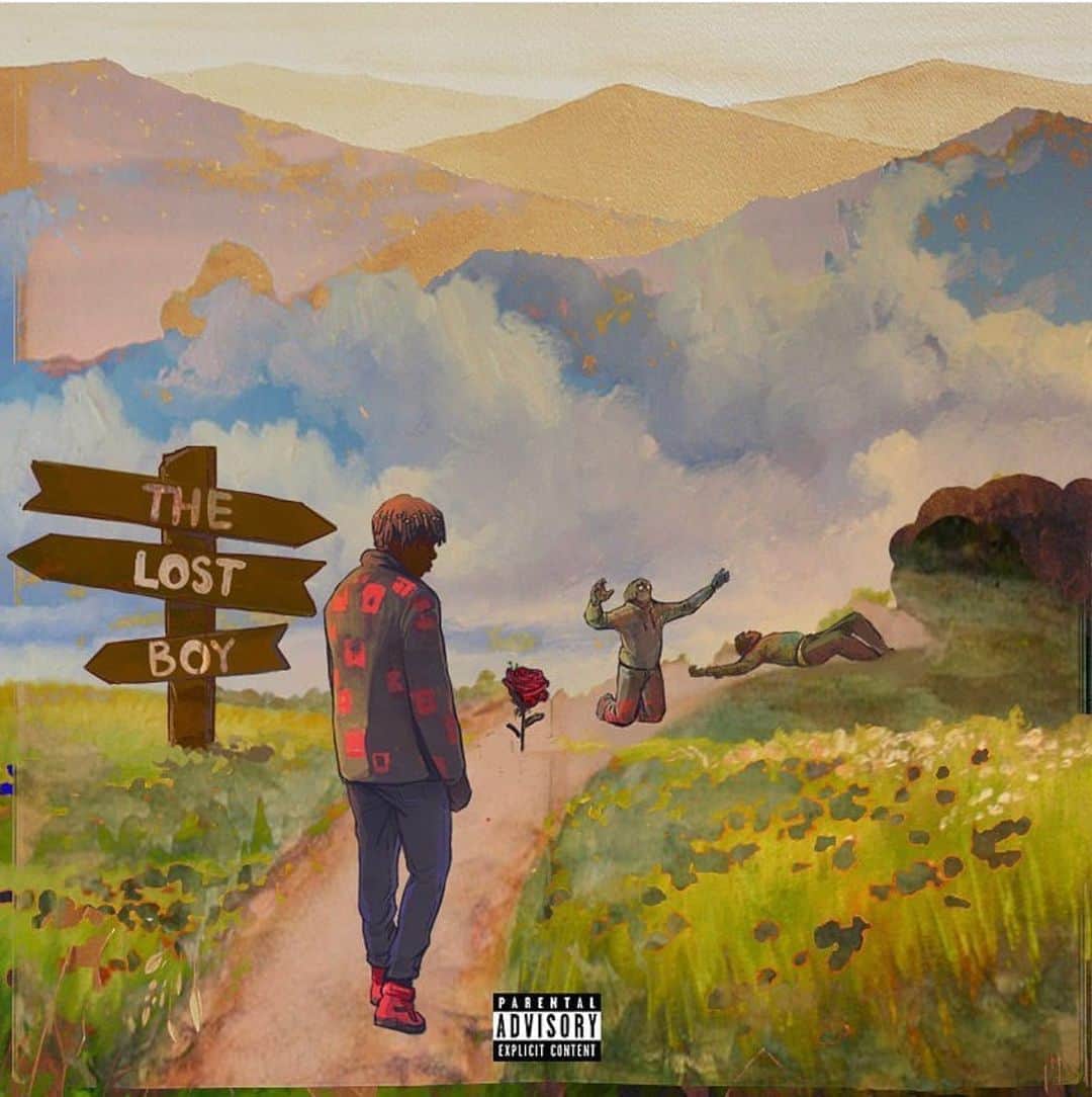 コリン・キャパニックのインスタグラム：「My Brother @ybncordae gave us a gift with his first body of work “The Lost Boy”! I can’t explain how much I appreciate this Brother! Go show him love! ✊🏾」