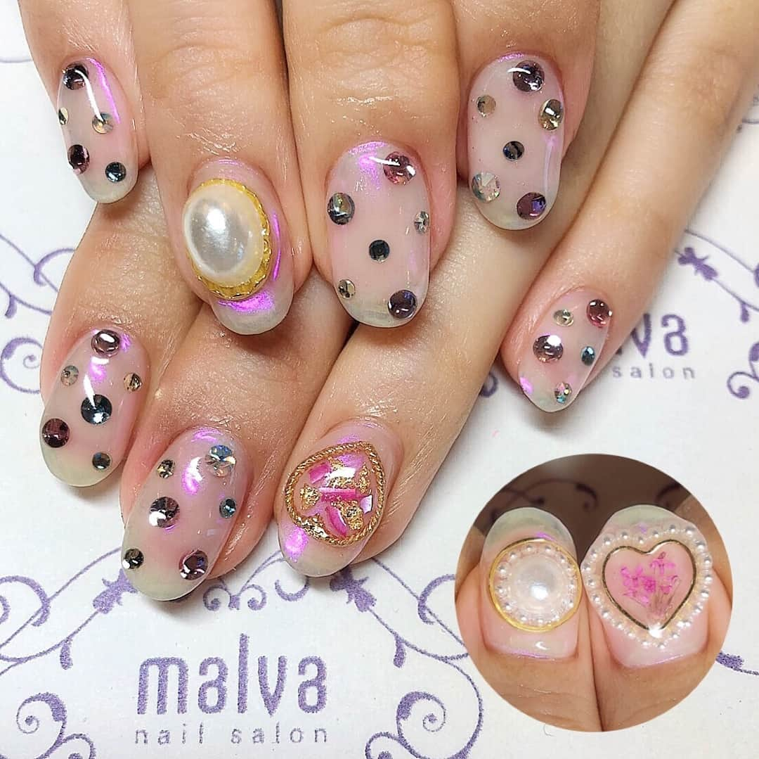 nailsalon malva（ネイルサロンマルヴァ）のインスタグラム