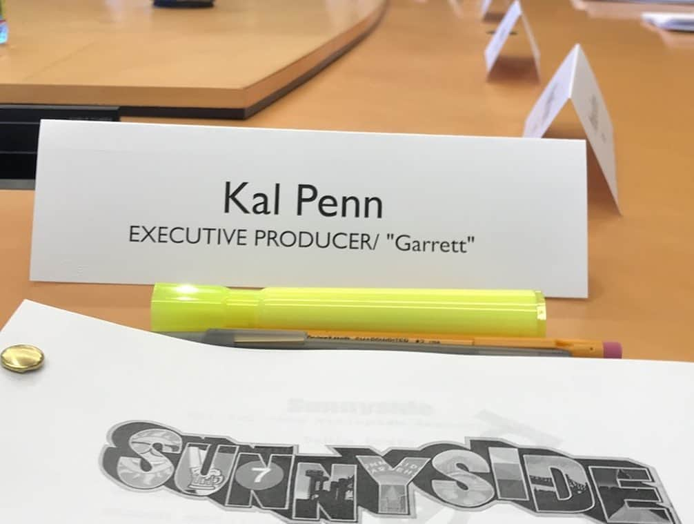 カル・ペンさんのインスタグラム写真 - (カル・ペンInstagram)「First table read of the season! Sunnyside premieres September 26th, 9:30pm on @NBC」7月27日 10時43分 - kalpenn