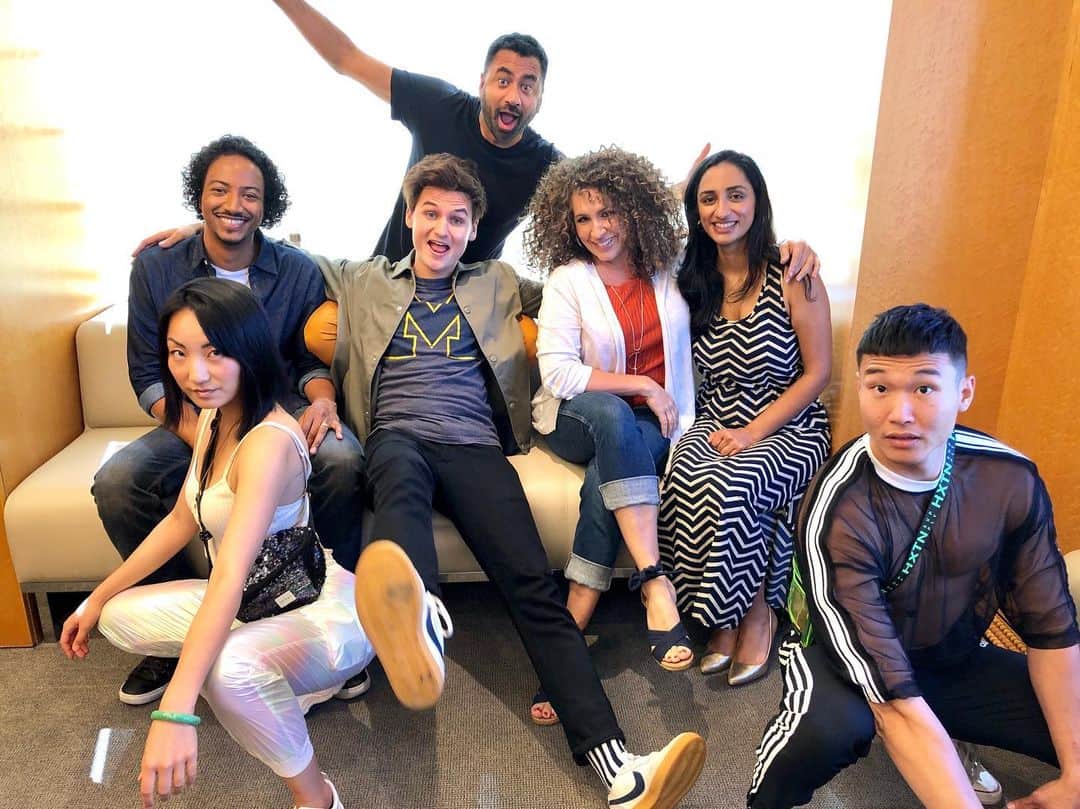 カル・ペンのインスタグラム：「First table read of the season! Sunnyside premieres September 26th, 9:30pm on @NBC」