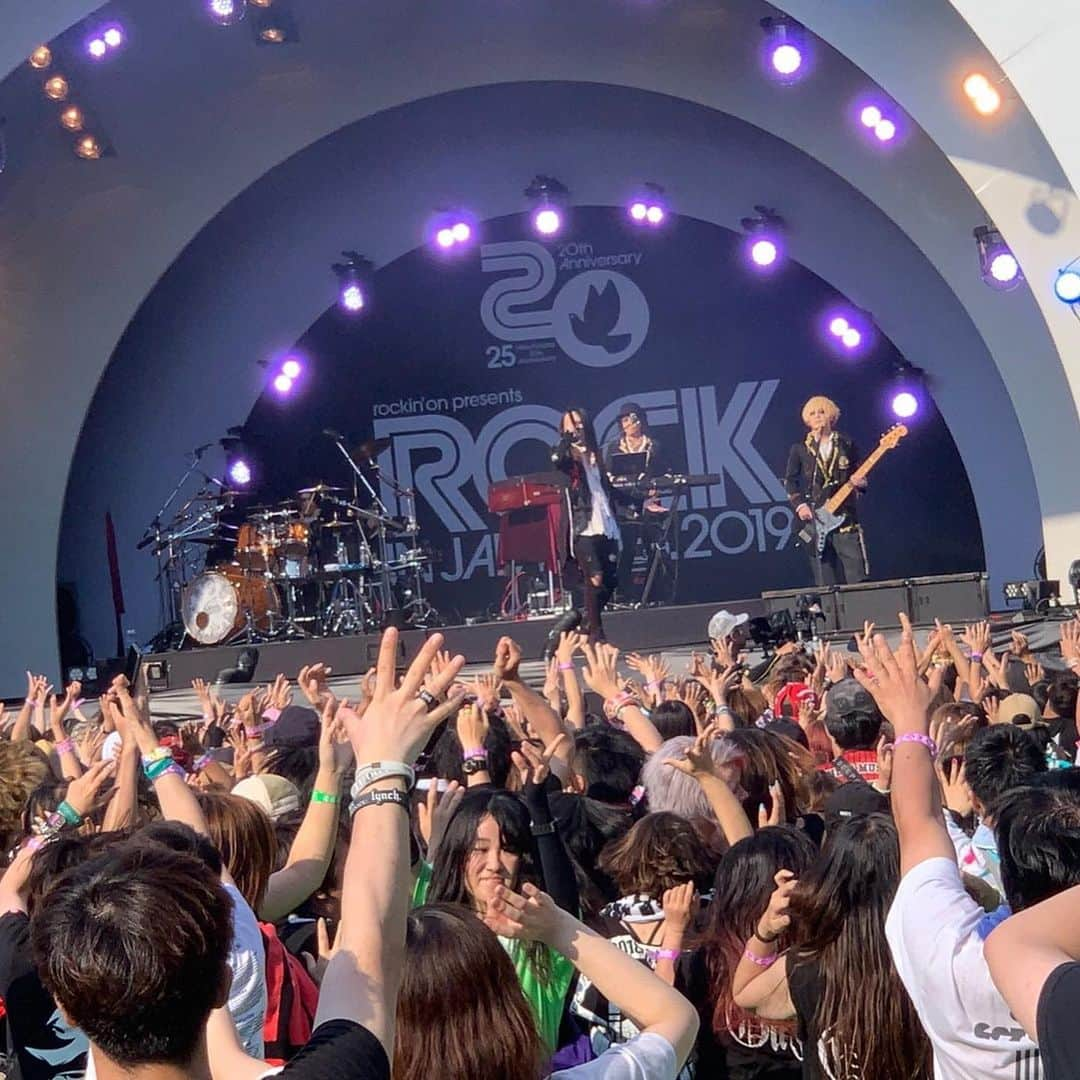 ミヤ さんのインスタグラム写真 - (ミヤ Instagram)「THX RIJF2019！！ #mucc #壊れたピアノとリビングデッド  #壊ピリ」8月11日 5時42分 - miyaguchi