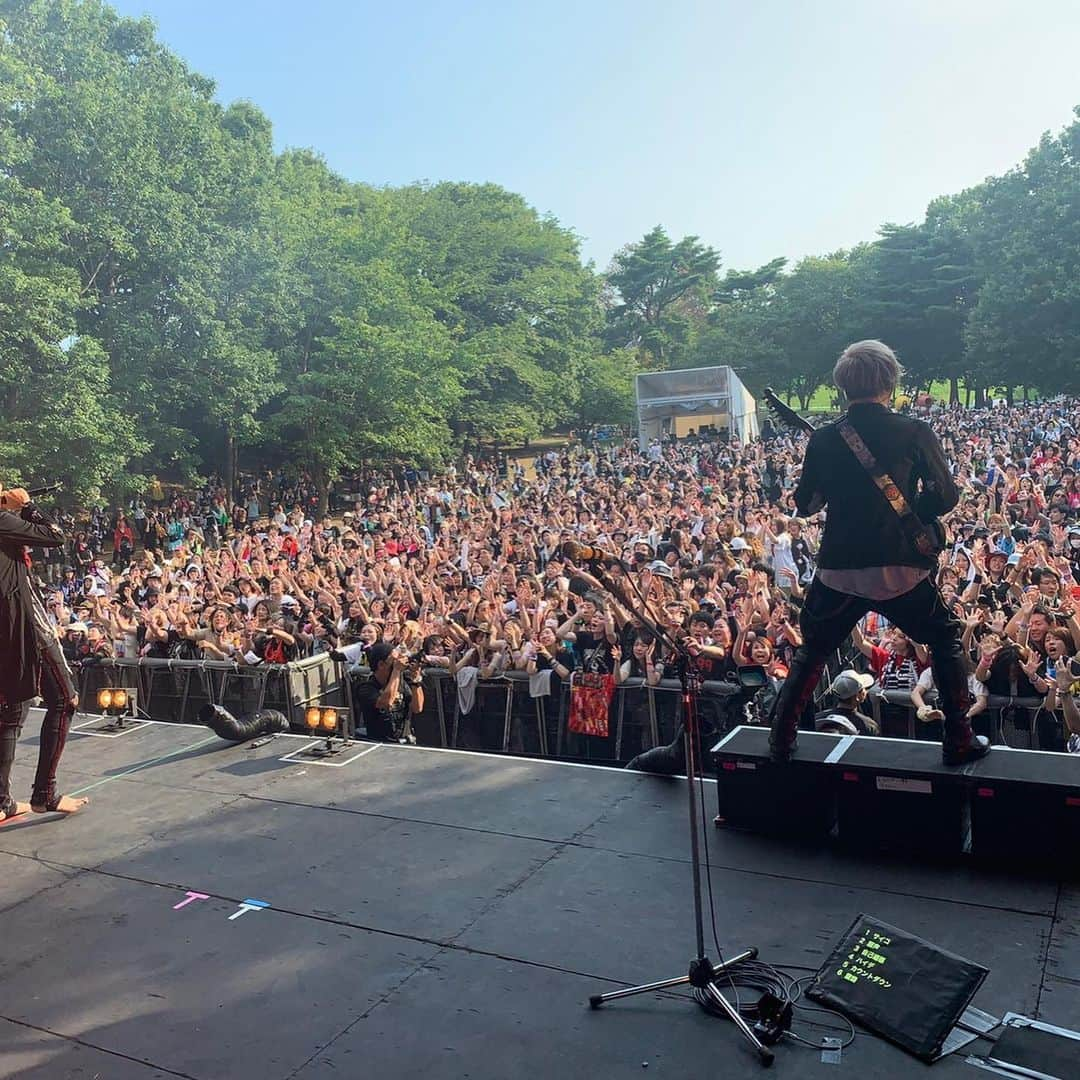 ミヤ さんのインスタグラム写真 - (ミヤ Instagram)「THX RIJF2019！！ #mucc #壊れたピアノとリビングデッド  #壊ピリ」8月11日 5時42分 - miyaguchi