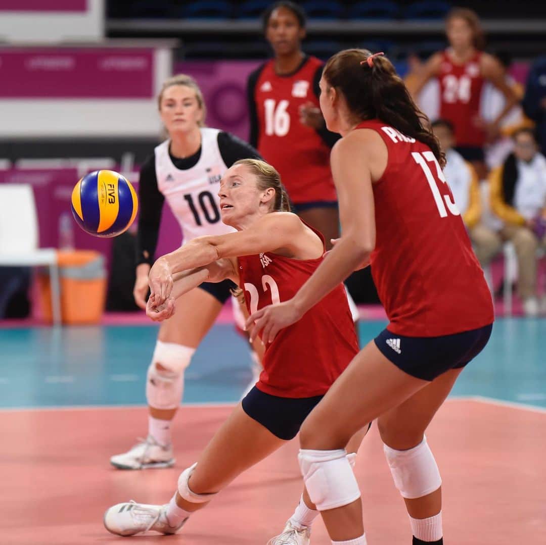 USA Volleyballさんのインスタグラム写真 - (USA VolleyballInstagram)「@usavwnt 🧹 #Canada thanks to a 16-4 block advantage to conclude the #PanAmGames in 7th place. Danielle Cuttino scores team-high 11 points as 7️⃣ players have 7️⃣ or more points in the victory. --- Recap on usavolleyball.org (NORCECA Photo)」8月11日 5時42分 - usavolleyball