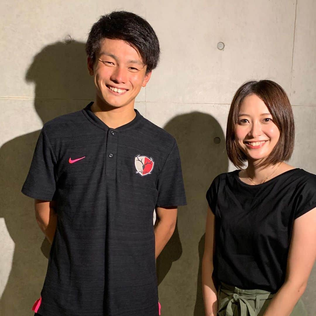 久冨慶子さんのインスタグラム写真 - (久冨慶子Instagram)「今日は 鹿島アントラーズ×横浜F・マリノスの試合を取材しました⚽️ 久しぶりのアナカメです！ 試合後は上田綺世選手にお話を伺いました！！ 若いパワーを感じましたよ✨ これからの活躍が更に楽しみです😊 やべっちF.C.お楽しみに🎶 ＊ ＊ #jリーグ  #サッカー #鹿島アントラーズ #横浜fマリノス  #上田綺世 選手 #やべっちfc  #久冨慶子 #アナウンサー」8月10日 22時08分 - keiko0hisatomi