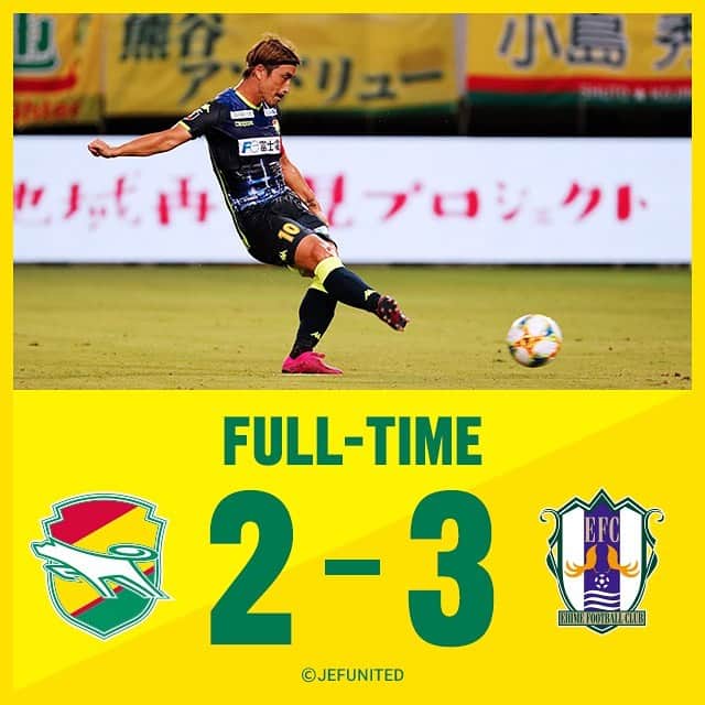 ジェフユナイテッド市原・千葉のインスタグラム：「明治安田生命J2リーグ 第27節 愛媛FC戦 試合結果 2-3 【得点者】船山貴之（PK）、クレーベ #jefunited  #jef #ジェフ千葉 #愛媛FC #明治安田生命J2リーグ #Jリーグ #jleague」