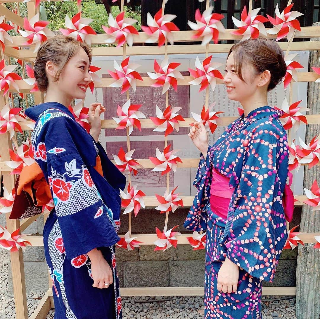 小祝麻里亜さんのインスタグラム写真 - (小祝麻里亜Instagram)「幼馴染と🌻 ． ． ． ＿＿＿＿＿＿＿＿＿＿＿ #kawagoe #yukata #川越 #小江戸川越 #川越散策 #川越巡り #川越さんぽ #川越浴衣レンタル #夏休み #浴衣 #東武東上線 #川越氷川神社 #氷川神社 #카와고에 #사이타마 #일본여행 #유카타」8月10日 23時03分 - maria_koiwai