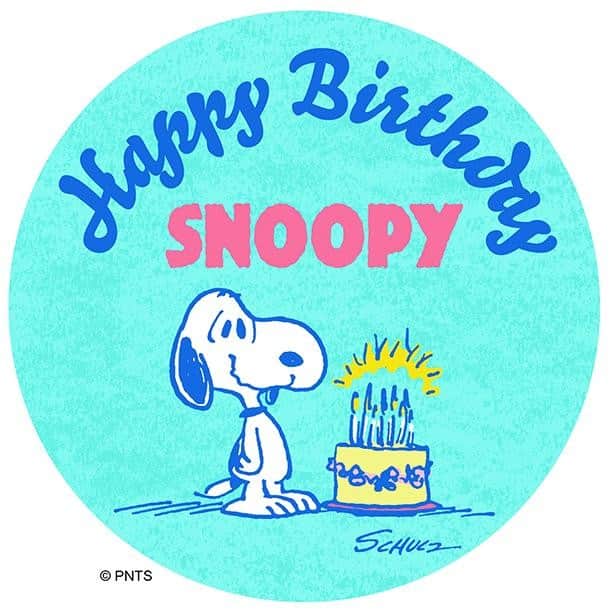 スヌーピーさんのインスタグラム写真 - (スヌーピーInstagram)「A big Happy Birthday to Snoopy! 🎂 🎉」8月10日 23時36分 - snoopygrams