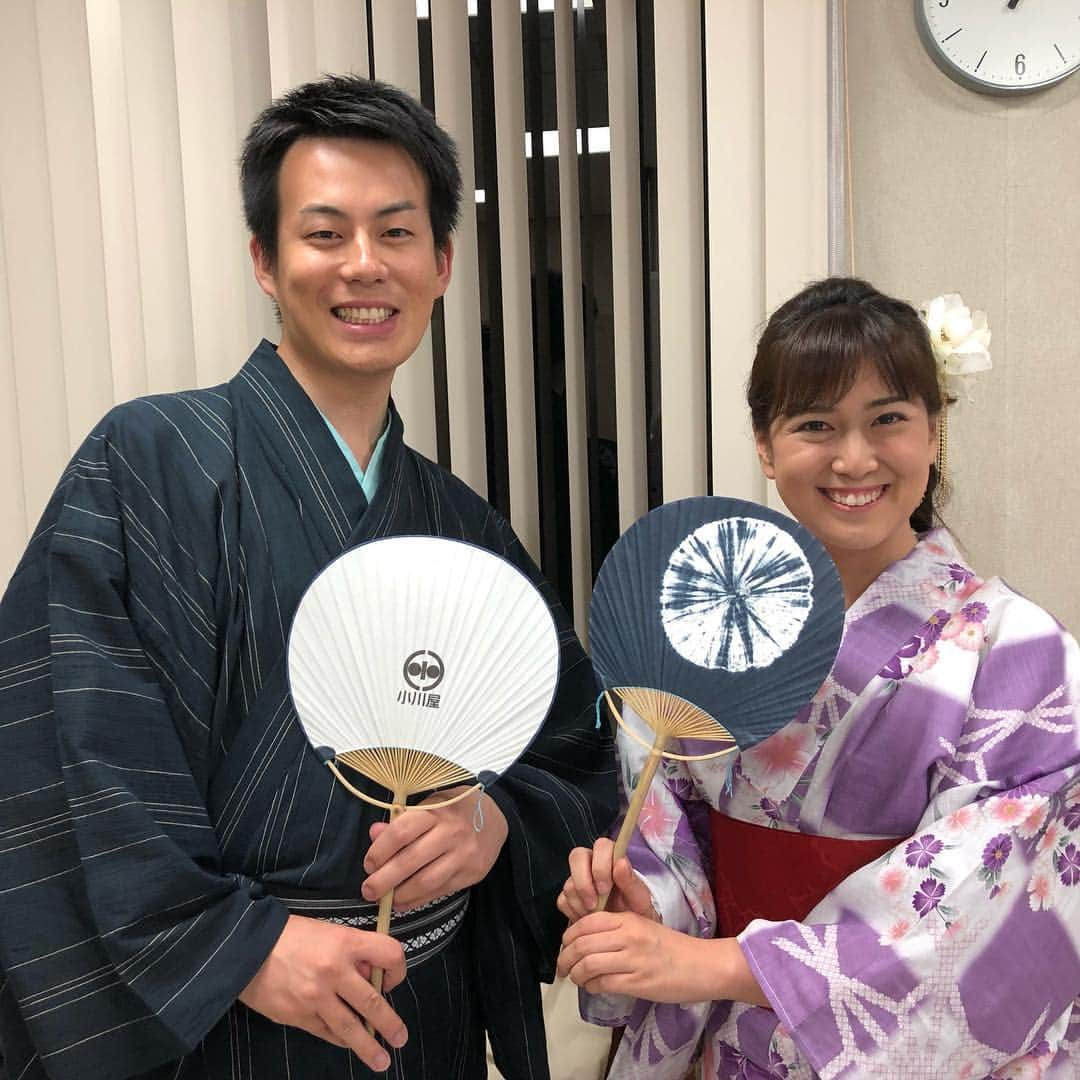 北爪健太さんのインスタグラム写真 - (北爪健太Instagram)「今日は前橋花火大会！去年に引き続き、生放送の担当をさせていただきました。今年は矢田アナとMCを務めました。そして、今年は久々に現場リポートを導入。アンカンミンカンのお2人と能登アナの楽しいリポートやインタビューもありました！ それにしても、約1万5000発の花火は見事でしたね。夏を感じた1日でした。ご覧いただいた皆さんありがとうございました！ #群馬テレビ #群テレ #前橋花火大会 #生放送 #前橋花火 #矢田アナ #能登アナ #アンカンミンカン #花火大会 #夏 #ありがとうございました」8月11日 0時00分 - kitazume_gtv